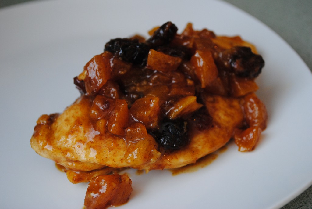Middle Eastern Apricot and Date Chicken Cat Can Cook