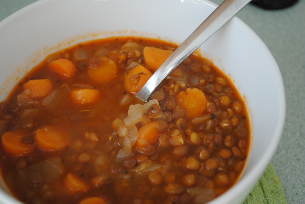 Delicious 5Minute Lentil Soup Cat Can Cook