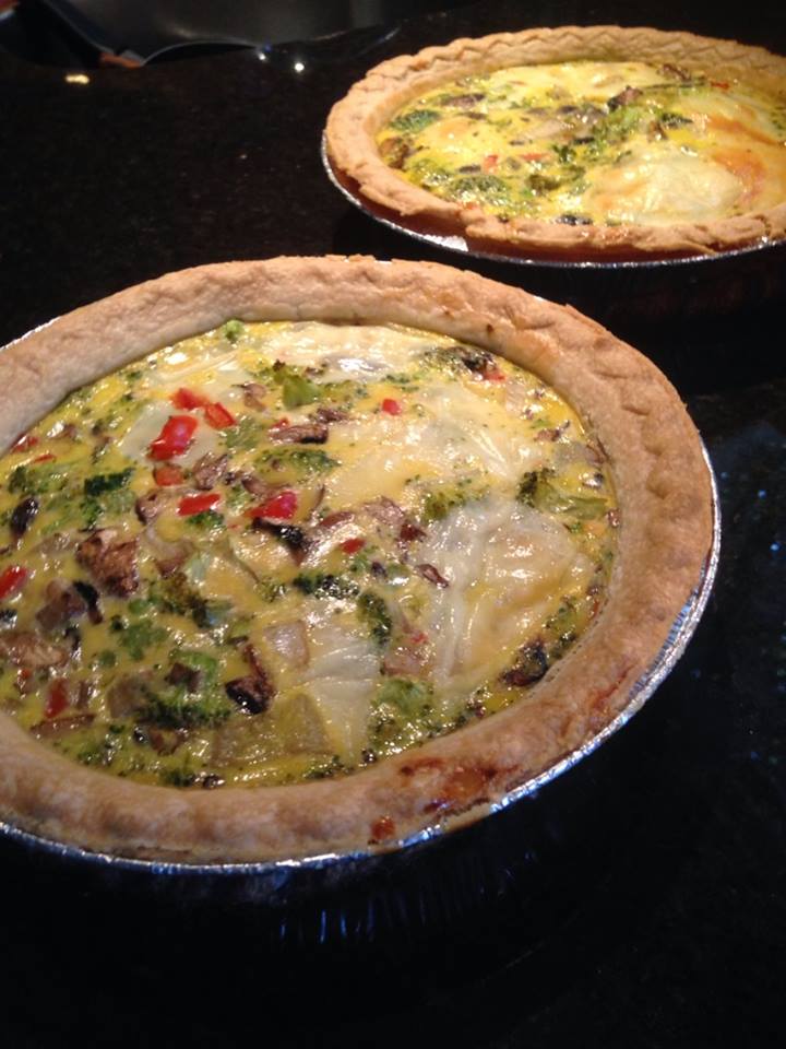 Easy Vegetarian Quiche